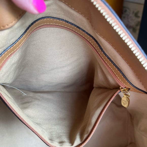 MCM Visetos 2way Leather Tote - Picture 10 of 12